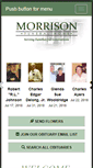 Mobile Screenshot of morrisonfuneralhome.com
