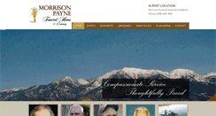 Desktop Screenshot of morrisonfuneralhome.net