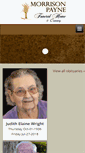 Mobile Screenshot of morrisonfuneralhome.net